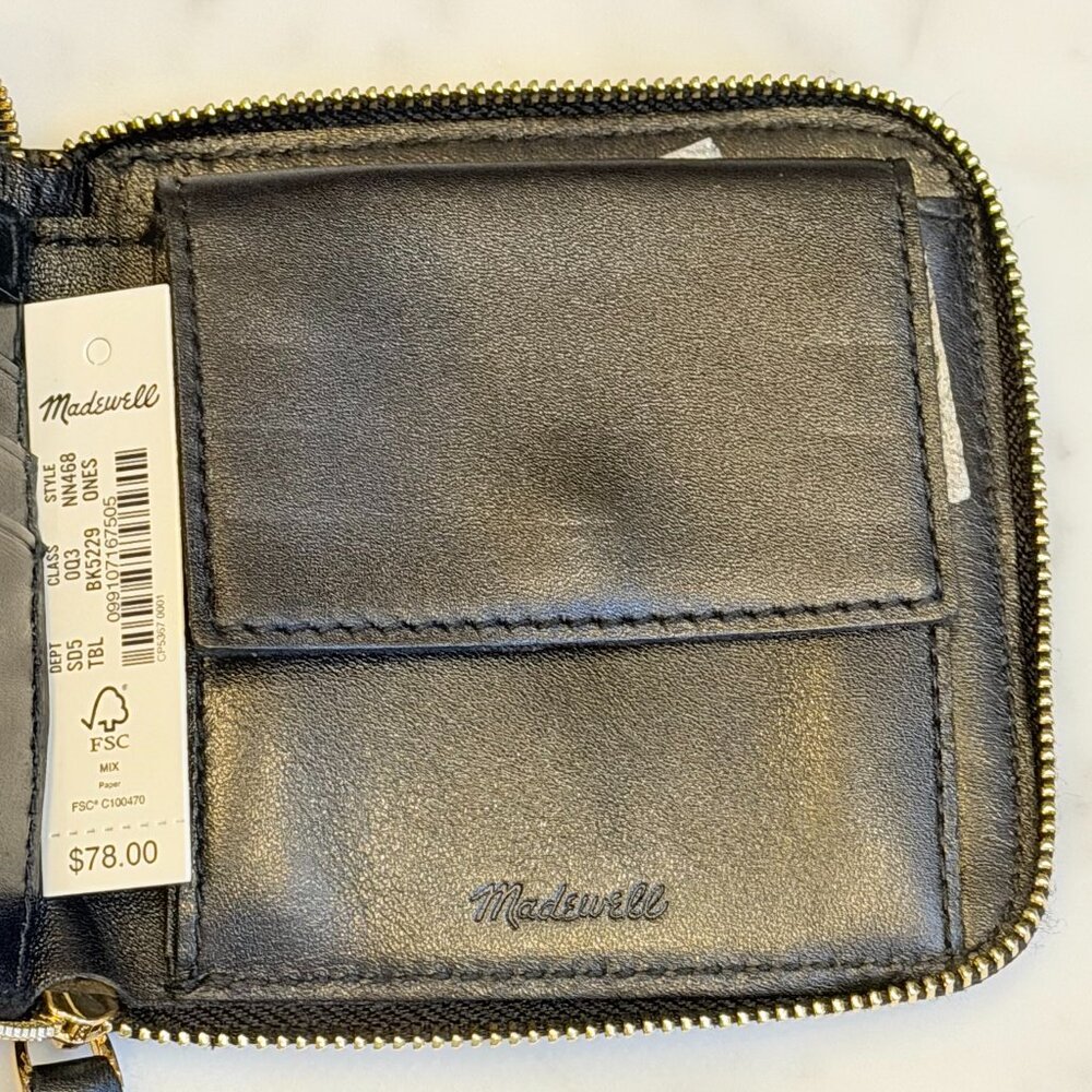 Madewell The Essential Zip Wallet - Picture 5 of 6
